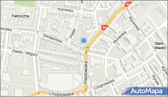 GLS - Punkt odbioru, Ul. Piastowska 10 Lok. 1A, Legnica 59-220