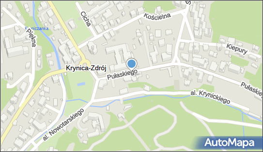 GLS - Punkt odbioru, Ul. Pulaskiego 4 Lok. Ivb I Ixa, Krynica-Zdroj 33-380