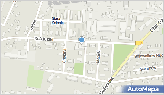 GLS - Punkt odbioru, Kościuszki Tadeusza, gen. 1, Brzeszcze 32-620