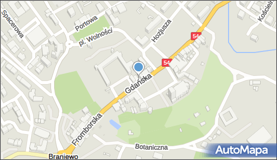 GLS - Punkt odbioru, Ul. Gdanska 21A, Braniewo 14-500