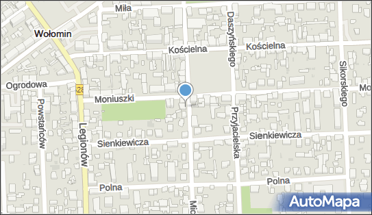 GLS - Punkt odbioru, Mickiewicza 18A, Wolomin 05-200