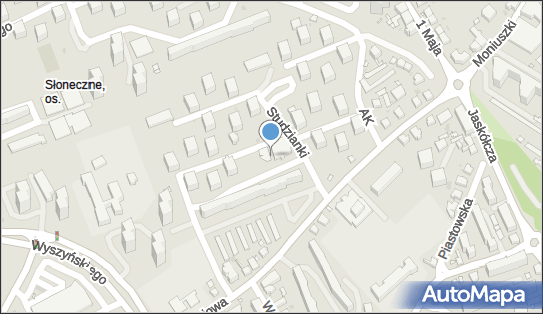 GLS - Punkt odbioru, Ul. Powstancow Warszawy 7A, Zielona Gora 65-001