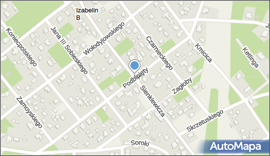 GLS - Punkt odbioru, Sienkiewicza 17A, Izabelin B 05-080