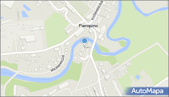 GLS - Punkt odbioru, ZAMKOWA 2A/2, Pieniezno 14-520