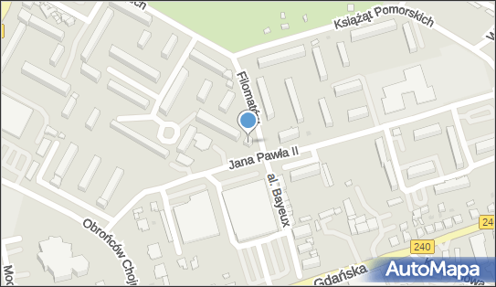 GLS - Punkt odbioru, Ul. Filomatow 1B, Chojnice 89-600