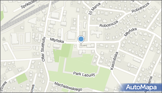 GLS - Punkt odbioru, Ul. Mlynska 6, Luzino 84-242