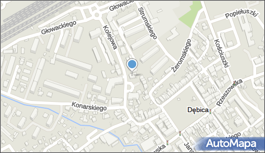 GLS - Punkt odbioru, KOLEJOWA 28, Debica 39-200