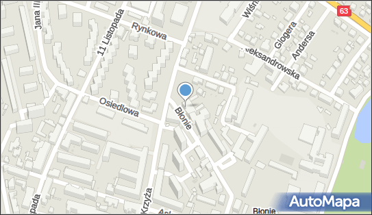 GLS - Punkt odbioru, Blonie 20, Siedlce 08-110