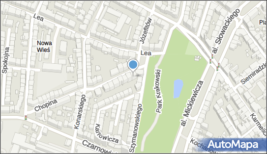 GLS - Punkt odbioru, Ul. Chopina 33 Lok. U1 I U2, Krakow 30-049