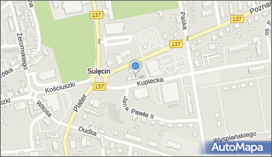 GLS - Punkt odbioru, Ul. Kupiecka 5 ., Sulecin 69-200