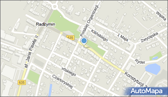 GLS - Punkt odbioru, KONSTYTUCJI 3 MAJA 8, Radzymin 05-250