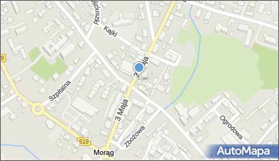 GLS - Punkt odbioru, Ul. 3 Maja 5, Morag 14-300