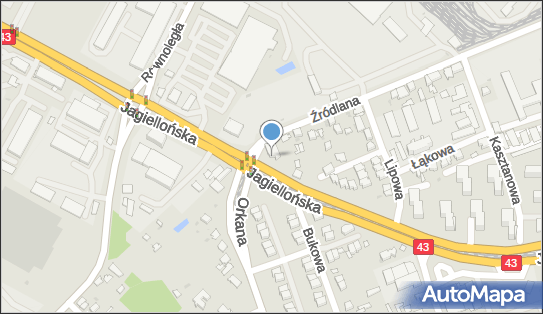 GLS - Punkt odbioru, JAGIELLONSKA 30, Czestochowa 42-216