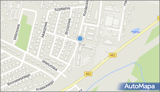 GLS - Punkt odbioru, Ul. Kordeckiego 4, Wieruszow 98-400