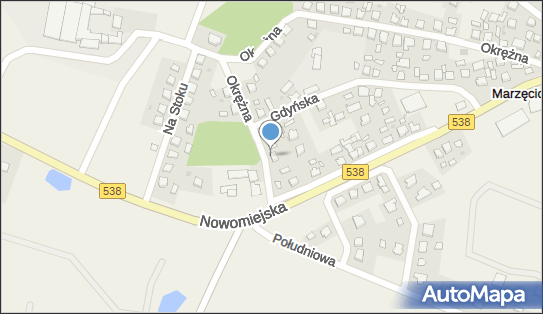 GLS - Punkt odbioru, OKREZNA 37, Marzecice 13-306