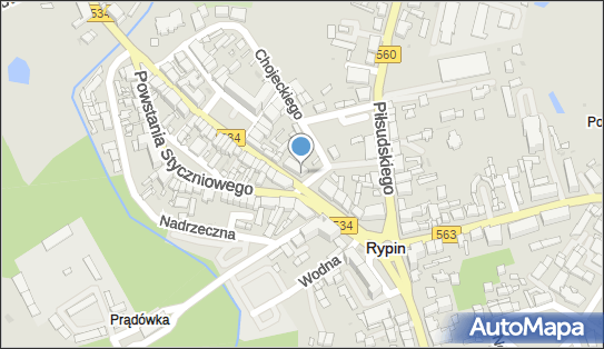 GLS - Punkt odbioru, Ul. Kilinskiego 7, Rypin 87-500