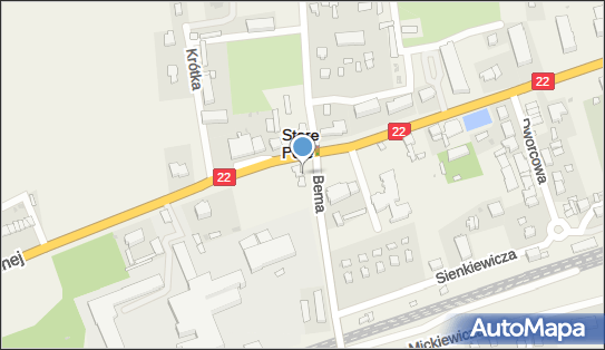 GLS - Punkt odbioru, Ul. Jozefa Bema 2D, Stare Pole 82-220