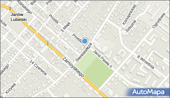 GLS - Punkt odbioru, SIENKIEWICZA 7/2, Janow Lubelski 23-300