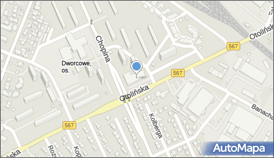 GLS - Punkt odbioru, OTOLINSKA 11, Plock 09-407