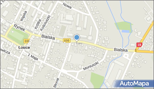 GLS - Punkt odbioru, BIALSKA 18, Losice 08-200