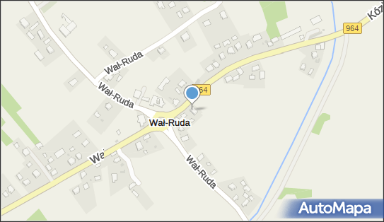 GLS - Punkt odbioru, Ul. Wal Ruda 105A, Wal Ruda 33-133