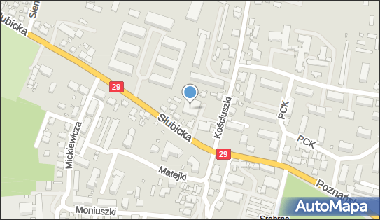 GLS - Punkt odbioru, SLUBICKA 4, Krosno Odrzanskie 66-600