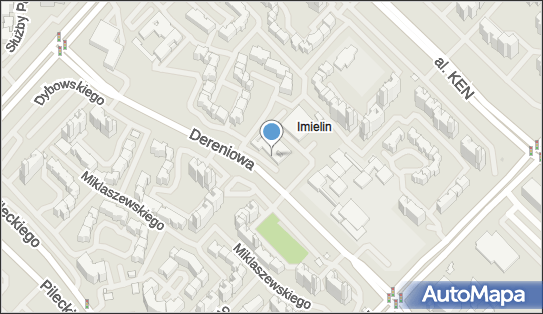 GLS - Punkt odbioru, Ul. Dereniowa 52/54, Warszawa 02-776