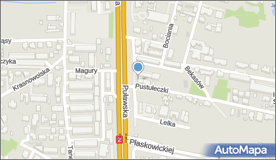 GLS - Punkt odbioru, Pulawska 411, Warszawa 02-801