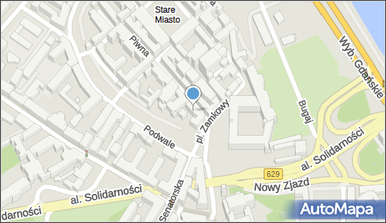 GLS - Punkt odbioru, Ul. Piwna 7 Lok. Lu1, Warszawa 00-265