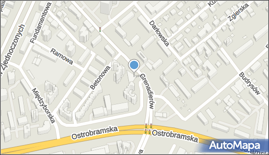 GLS - Punkt odbioru, Ul. Grenadierow 11 Lok. 2, Warszawa 04-052