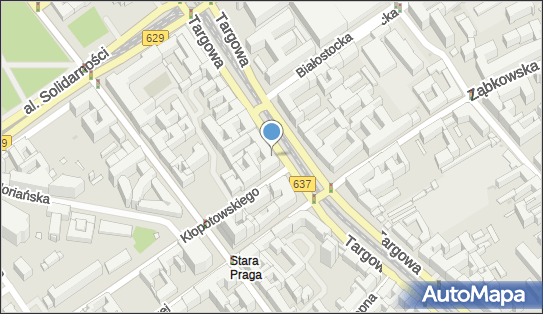 GLS - Punkt odbioru, Ul. Targowa 59, Warszawa 03-729