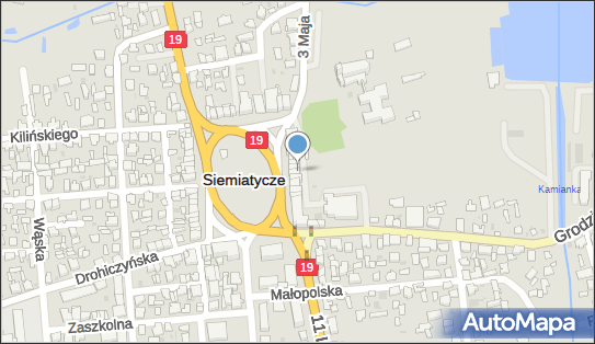 GLS - Punkt odbioru, Pl. Jana Pawla Ii 7, Siemiatycze 17-300