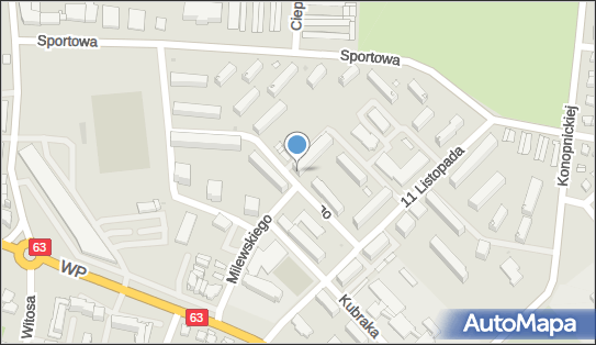 GLS - Punkt odbioru, SIKORSKIEGO 4, Kolno 18-500