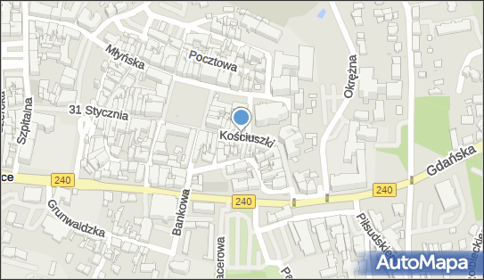 GLS - Punkt odbioru, Kosciuszki 18, Chojnice 89-600