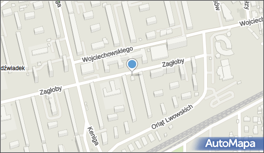 GLS - Punkt odbioru, ZAGLOBY 7A, Warszawa 02-495