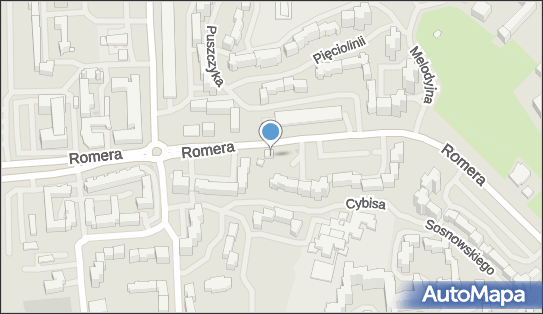 GLS - Punkt odbioru, Ul. Romera 15, Warszawa 02-784