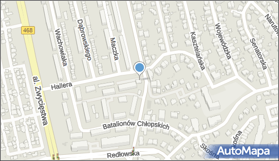 GLS - Punkt odbioru, Ul. Legionow 92, Gdynia 81-429