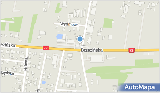 GLS - Punkt odbioru, Ul. Brzezinska 88, Lodz 92-111