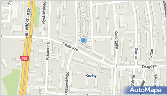 GLS - Punkt odbioru, DLUGOSZA 27, Lodz 91-088