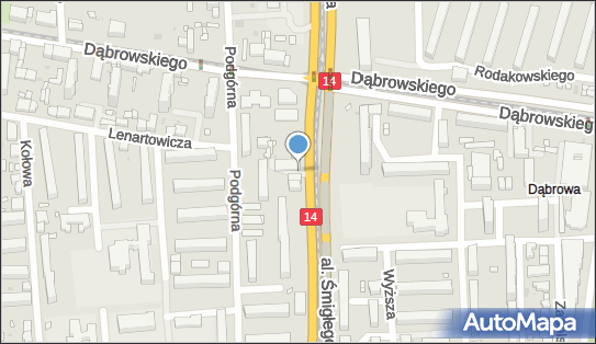 GLS - Punkt odbioru, Al.Marsz. Edw. Smiglego-Rydza 47, Lodz 93-272