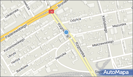 GLS - Punkt odbioru, Ul. Rzgowska 101, Lodz 93-153