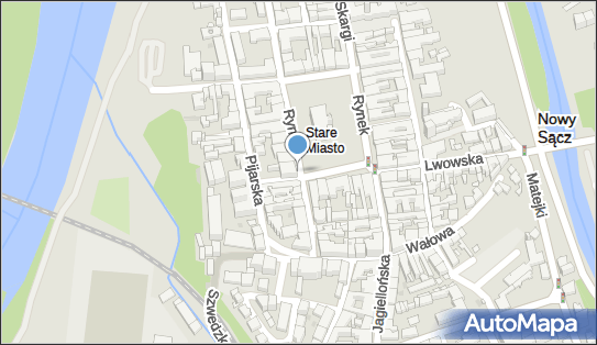 GLS - Punkt odbioru, Rynek 9, Nowy Sacz 33-300