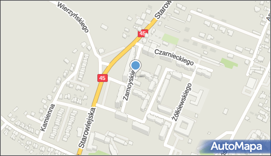 GLS - Punkt odbioru, Ul. Zamoyskiego 14A, Raciborz 47-400