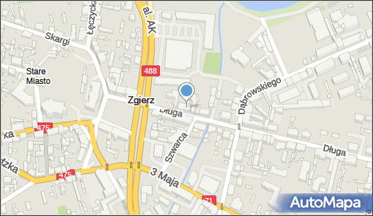 GLS - Punkt odbioru, Ul. Dluga 5, Zgierz 95-100