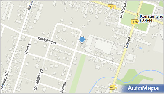 GLS - Punkt odbioru, Ul. Kilinskiego 17, Konstantynow Lodzki 95-050