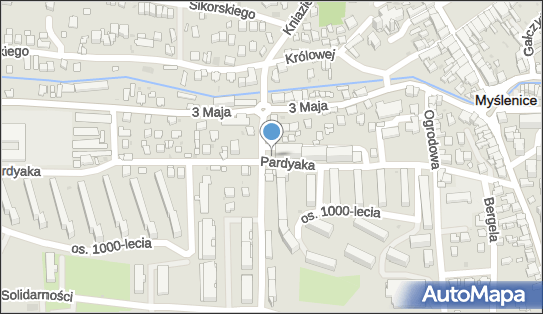 GLS - Punkt odbioru, Pardyaka 7, Myślenice 32-400