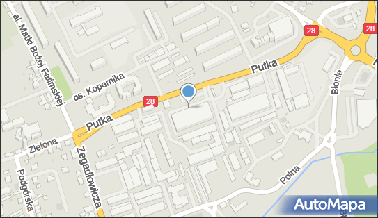 GLS - Punkt odbioru, DOKTORA PUTKA 7, Wadowice 34-100