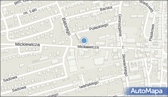 GLS - Punkt odbioru, Ul. Mickiewicza 27, Wadowice 34-100