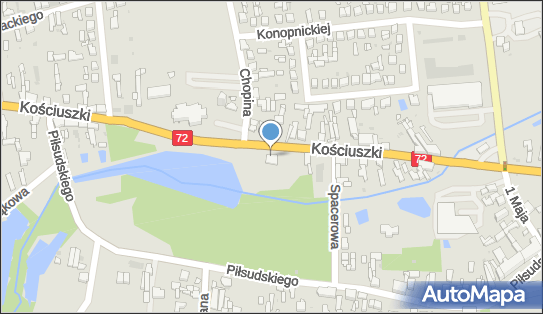 GLS - Punkt odbioru, Ul. Kosciuszki 27, Brzeziny 95-060