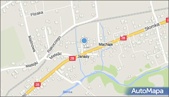 GLS - Punkt odbioru, UL. SŁOMKA 3, Mszana Dolna 34-730